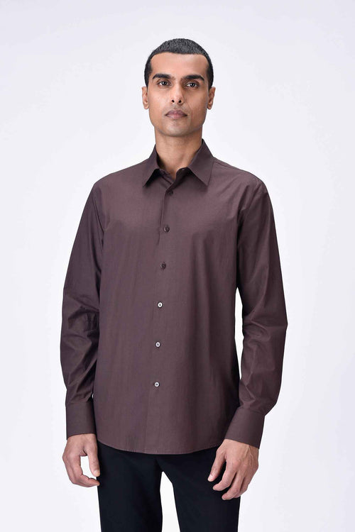 Button-Up Shirt with Signature Dart