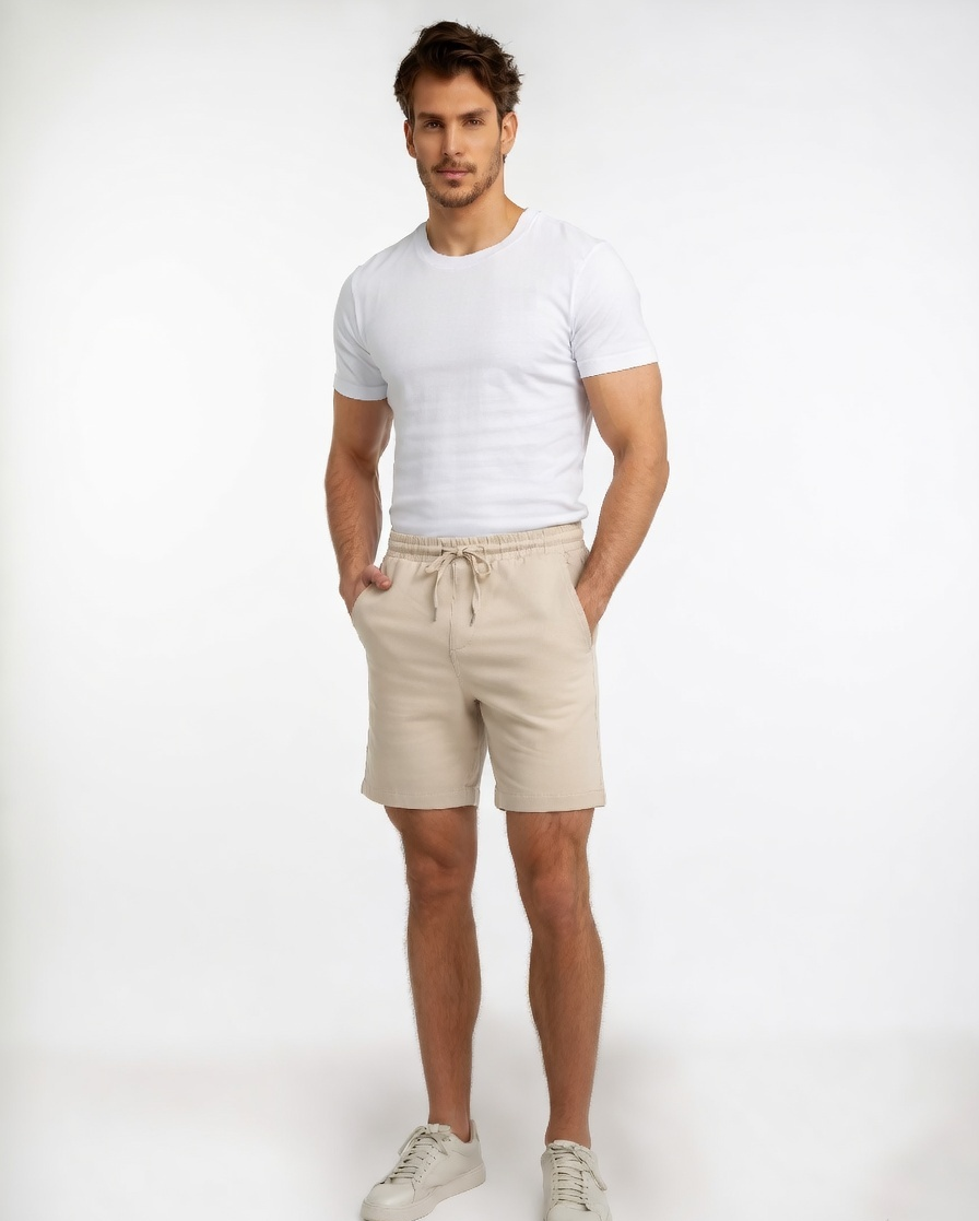 Classic Mens Shorts Natural