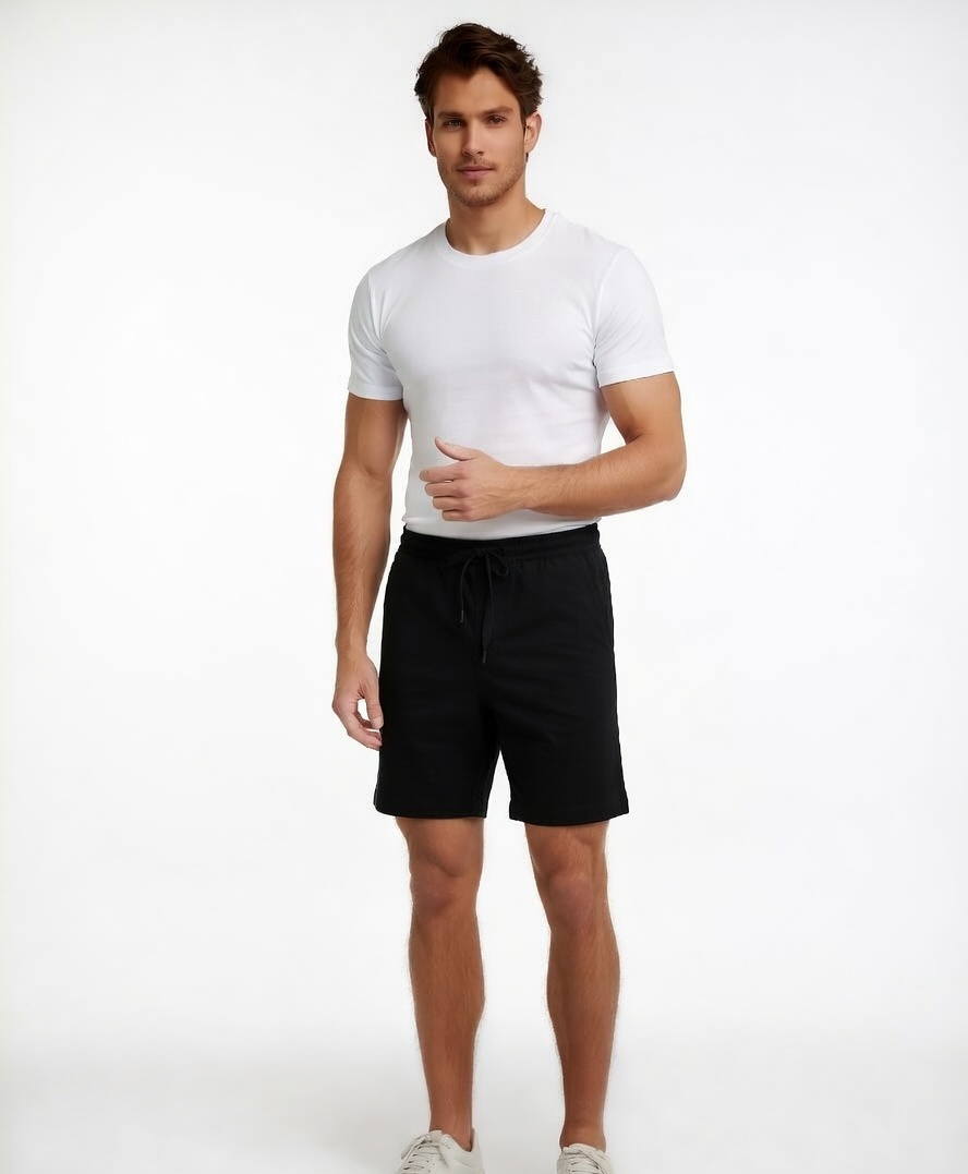 Casual Mens Shorts Black